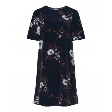 Kleid mit floralem Allover-Print 