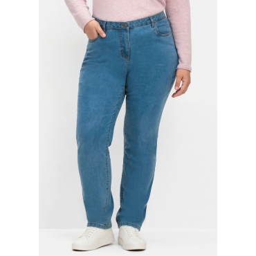 Gerade, innen weich angeraute Thermojeans, blue Denim, Gr.40-56 